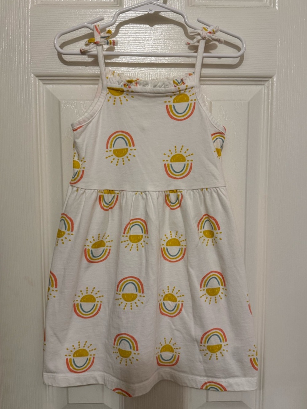 Toddler Sunshine & Rainbow Dress 4T